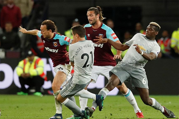 ket qua West Ham vs MU, ti so West Ham vs MU, video ban thang West Ham vs MU