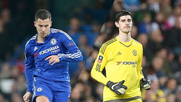 Zidane thất bại trong việc chèo kéo hai sao Chelsea Hazard, Courtois, Chelsea, Real Madrid, chuyển nhượng Real