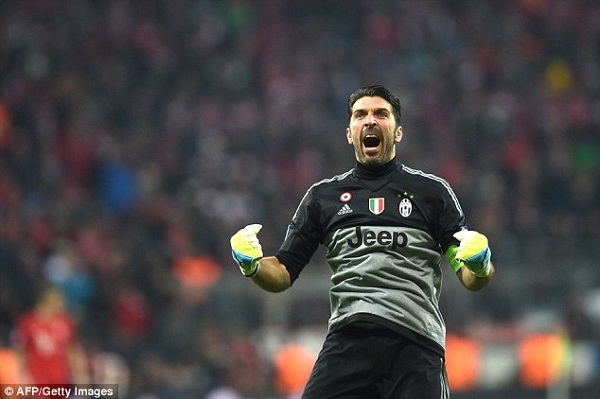 Buffon chính thức chốt xong thời điểm giải nghệ Gianluigi Buffon, Juventus, Real Madrid, Champions League, World Cup 2018