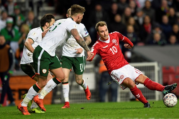 Cơ hội chia đều cho cả 2 đội Ireland vs Đan Mạch, play-off châu âu, vòng loại World Cup 2018, nhận định Ireland vs Đan Mạch, kết quả Ireland vs Đan Mạch
