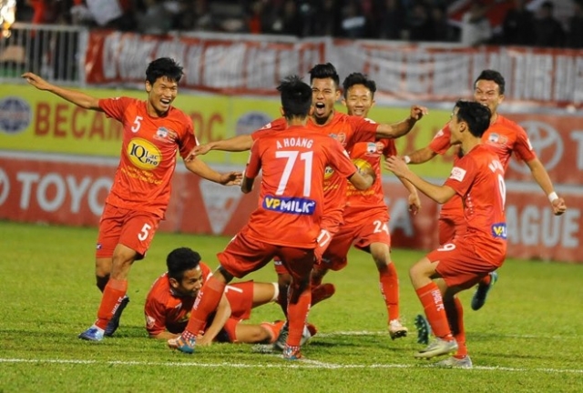 HAGL vượt qua nhiều CLB khác để đoạt danh hiệu đội bóng hay nhất T2 HAGL, VLeague, SLNA, Minh Tuấn, THan Quảng Ninh, bóng đá việt nam, thanh hóa