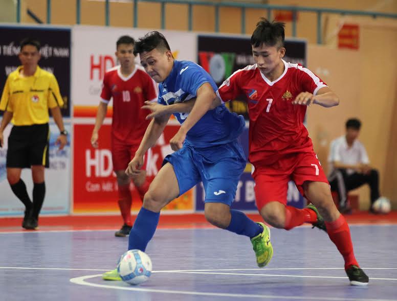 Thái Sơn Nam vươn lên dẫn đầu BXH Futsal VĐQG, Thái Sơn Nam, Hoàng Thư Đà Nẵng, BXH futsal VĐQG