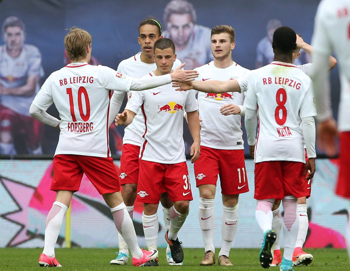 Leipzig ít nhất nằm trong top 4 Bundesliga mùa này Cúp C1 châu Âu, tứ kết cúp c1, cúp c1, Leipzig, Nice, champions League