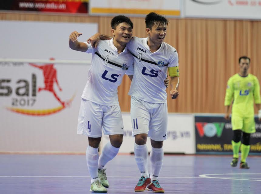 TSN tiếp tục dẫn đầu BXH Futsal VĐQG, Futsal, Thái Sơn Nam, Sanatech Khánh Hòa
