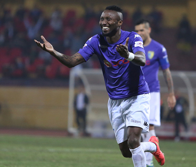 Fox Sport Asian cho rằng Samson sẽ giải quyết vấn đề hàng công của ĐTVN ĐTVN, vòng loại Asian Cup 2019, Hoàng Vũ Samson, Hà Nội FC, Công Vinh