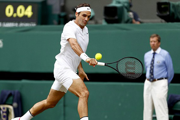 Roger Federer vô địch Wimbledon 2017 mà không thua set nào Wimbledon 2017, Federer vô địch Wimbledon 2017, ket qua Wimbledon 2017, Roger Federer