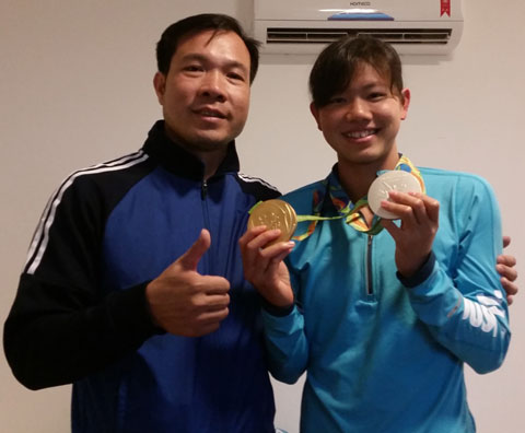 Hoàng Xuân Vinh và Ánh Viên đều thi đấu và kì vọng mang về nhiều HCV sea games, lich thi dau sea games 29, ket qua sea games 29