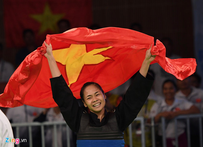 Pencak silat mang tấm HCV đầu tiên về cho TTVN. Ảnh: Zing sea games 29, ket qua sea games 29, judo sea games 29