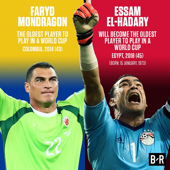 El Hadary trước cơ hội phá hàng loạt kỉ lục World Cup ai cap, el hadary, vong loai world cup 2018, ket qua vong loai world cup 2018, lich thi dau vong loai world cup 2018