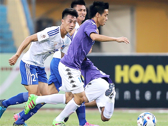 Hà Nội và Quảng Nam quyết chiến vì cuộc đua tới ngôi vương vleague, vong 25 vleague, ltd vleague,bxh vleague,ket qua vleague