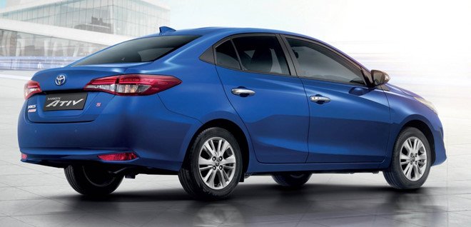 Mẫu sedan giá rẻ Toyota Yaris Ativ có giá bán chỉ từ hơn 14.000 USD ở Thái Lan.