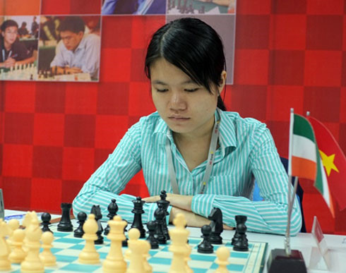 Kỳ thủ Phạm Lê Thảo Nguyên (Ảnh: VnE) Thảo Nguyên, Phạm Lê Thảo Nguyên, World Chess nữ, cờ vua Việt Nam