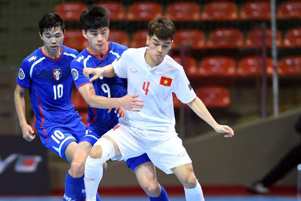 U20 Việt Nam thắng nghẹt thở U20 Đài Loan U20 Đài Loan 4-5 U20 Việt Nam, ket qua futsal U20 Đài Loan 4-5 U20 Việt Nam, ty so futsal U20 Đài Loan 4-5 U20 Việt Nam, kết quả futsal việt nam, kết quả U20 futsal châu Á 2017