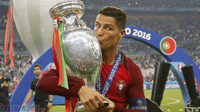 Kết quả hình ảnh cho CRistiano Ronaldo - euro 2016