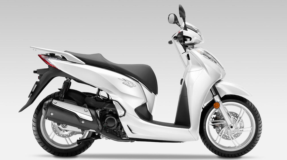 Honda SH 300i ABS trắng honda sh 300i mau trang