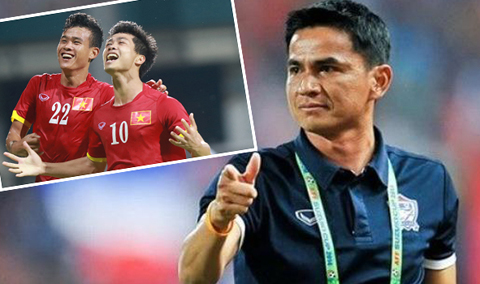 U23 Việt Nam, HLV Kiatisuk, u23vn, sea game 28, seagame28, thái lan, u23 thai lan, u23 viet nam vs u23 thai lan, u23 malaysia, hlv miura, cong phuong