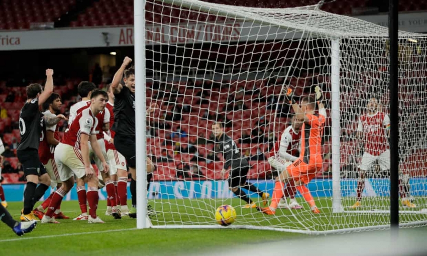 Arsenal 0-1 Burnley