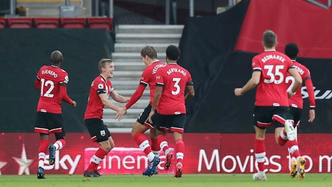 Southampton memainkan sublimasi dalam pertandingan terakhir (Gambar: Internet)