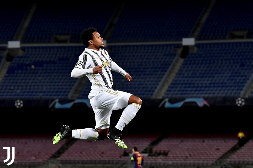 McKennie mencetak gol mudah melawan penjaga gawang Jerman (Gambar: Juventus)