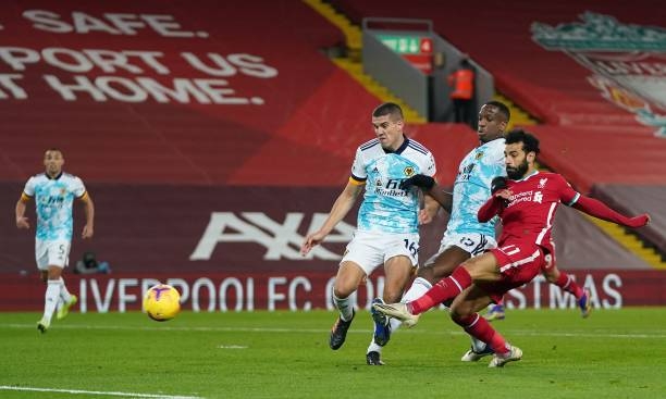 Serigala langsung Liverpool 1-0: Salah mencetak Foto 1