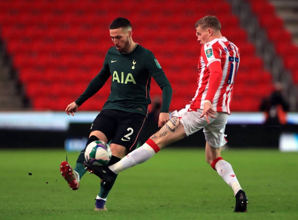Stoke City langsung 0-0 Tottenham: Memasuki Foto 1