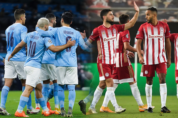 Penilaian sepak bola Olympiakos vs Man City 0h55 pada 26/11 C1 cup 2020/2021 Foto 1