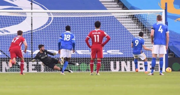 Brighton live 0-0 Liverpool: Gol offside Foto 1