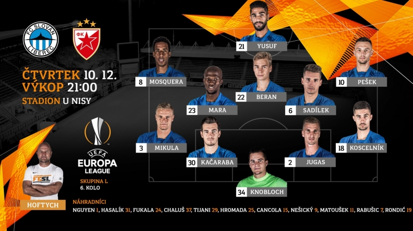 Live Slovan Liberec vs Crvena Zvezda: Perpisahan dengan Filip Nguyen di C2 Cup Foto 1