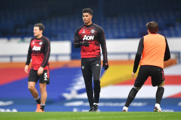 Everton Live 0-0 MU: James, Rashford, left Photo 1