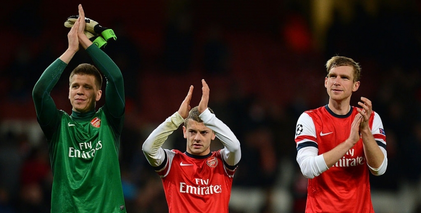 Arsenal, Barcelona, Real Madrid