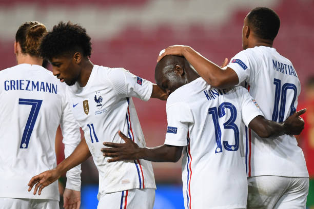 Hasil Portugal vs Prancis, Nations League