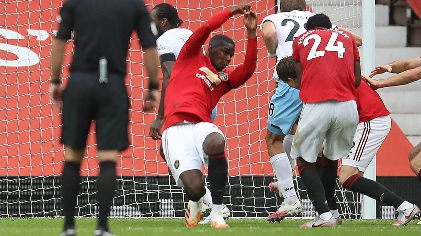 Penilaian sepak bola, West Ham vs Manchester United, Liga Premier