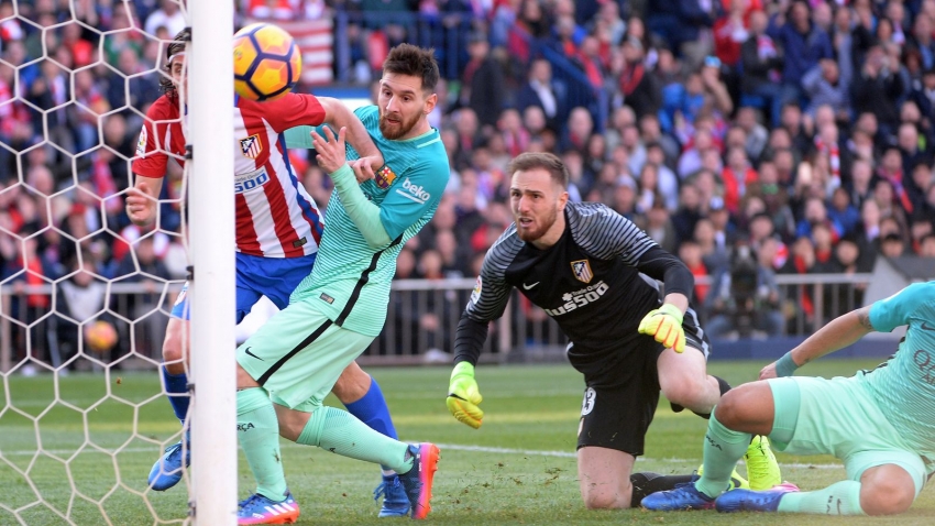 Messi, Barcelona, Atletico Madrid, Oblak