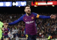 Messi tỏa sáng, Barca chính thức vô địch La Liga Messi tỏa sáng, Barca chính thức vô địch La Liga
