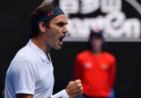 Federer thẳng tiến vòng 3 Australian Open Federer thẳng tiến vòng 3 Australian Open