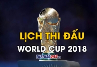 Lịch thi đấu World Cup 2018, lịch thi đấu VCK WC Lịch thi đấu World Cup 2018, lịch thi đấu VCK WC