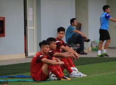 Martin Lo could not complete first day of training with U23 Vietnam