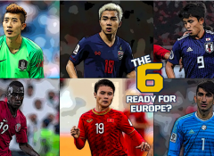 Chanathip, Quang Hai reached Top 6 Asia to play in Europe