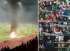 Indonesia's fans cause riot after the home team’s third consecutive loss