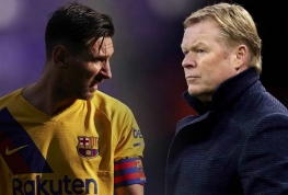 Koeman dằn mặt Messi ngay trong buổi tập đầu tiên