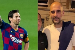 Pep đang ở Barcelona để chốt thỏa thuận với Messi?