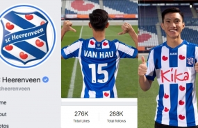 Heerenveen’s Facebook page soars after Doan Van Hau’s transfer Heerenveen’s Facebook page soars after Doan Van Hau’s transfer