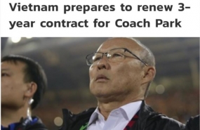 Thailand media: VFF to sign three-year contract with Park Hang-seo Thailand media: VFF to sign three-year contract with Park Hang-seo