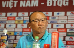 Park Hang-seo dissatisfied with referee’s decision Park Hang-seo dissatisfied with referee’s decision