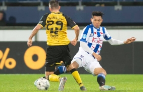 Doan Van Hau happily shares about his first match in Heerenveen Doan Van Hau happily shares about his first match in Heerenveen
