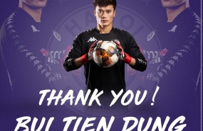 Hanoi FC goalkeeper Bui Tien Dung officially leaves for Ho Chi Minh City FC Hanoi FC goalkeeper Bui Tien Dung officially leaves for Ho Chi Minh City FC