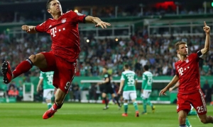 Thắng nhẹ, Bayern Munich vào vòng 2 cúp Quốc gia Đức Thắng nhẹ, Bayern Munich vào vòng 2 cúp Quốc gia Đức