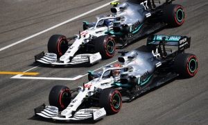 Mercedes vượt trội trong ngày đua thử F1 2020 Mercedes vượt trội trong ngày đua thử F1 2020