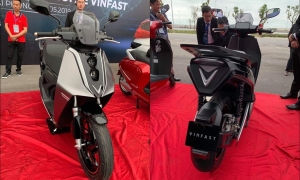 VinFast hé lộ mẫu xe máy điện thứ 2 tại Việt Nam, có phanh ABS VinFast hé lộ mẫu xe máy điện thứ 2 tại Việt Nam, có phanh ABS
