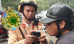 Thổi nồng độ cồn có khả năng lây nhiễm virus Corona không? Thổi nồng độ cồn có khả năng lây nhiễm virus Corona không?